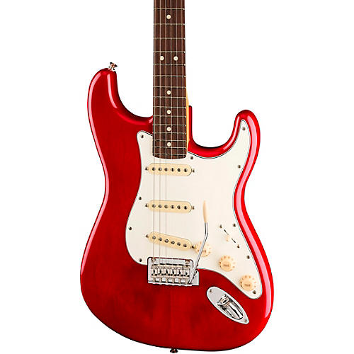 Fender Player II Stratocaster Chambered Mahogany Body Rosewood Fingerboard Electric Guitar Transparent Cherry Burst