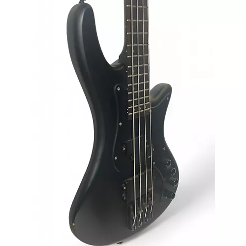 Used Schecter Guitar Research stiletto 4 Black Electric Bass Guitar Black