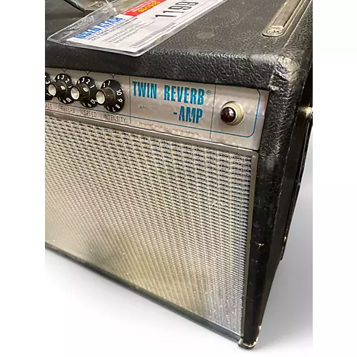 Used Fender 1968 Custom Twin Reverb 85W 2x12 Tube Guitar Combo Amp