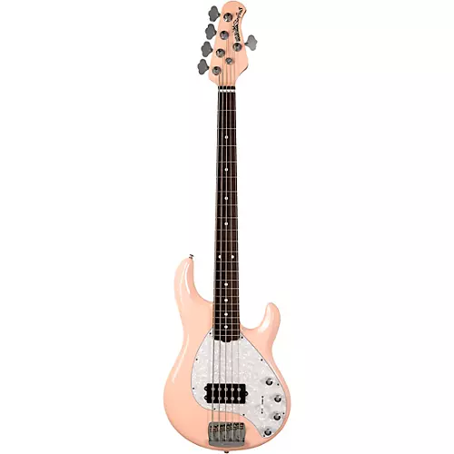 Ernie Ball Music Man StingRay5 Special H 5-String Electric Bass Guitar Black and Chrome