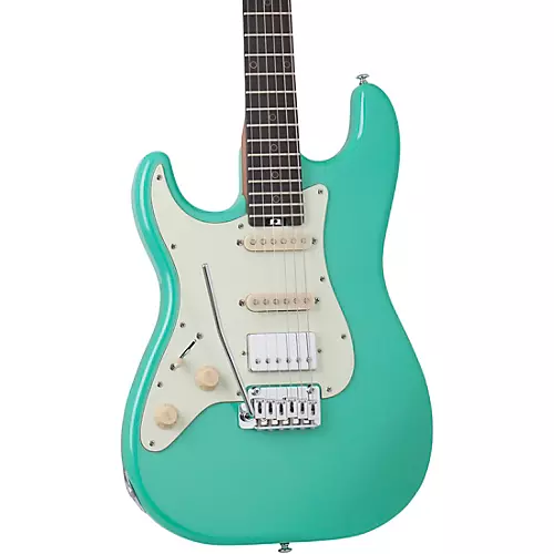 Schecter Guitar Research Nick Johnston Traditional Left-Handed 6-String Electric Guitar Atomic Green