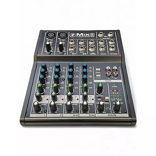 Used Mackie Mix 8 Unpowered Mixer