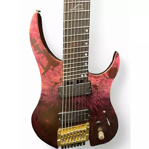 Used Legator Ghost Performance 8 Ruby Solid Body Electric Guitar Ruby