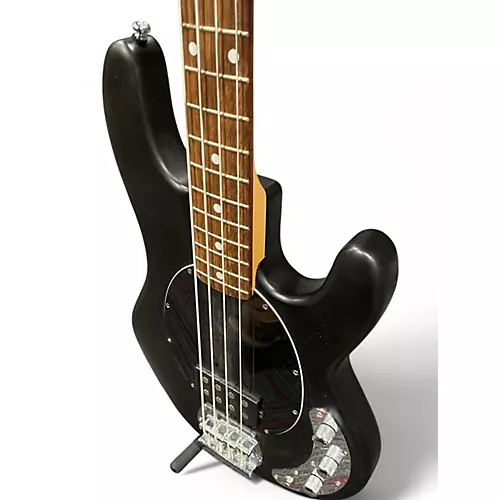 Used Sterling by Music Man Ray4 Satin Black Electric Bass Guitar Satin Black