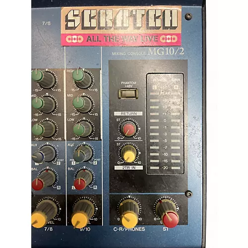 Used Yamaha MG10/2 Unpowered Mixer