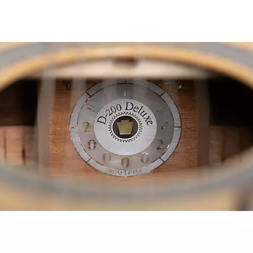 Martin Limited-Edition D-200 Deluxe Acoustic Guitar Natural