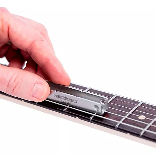 Music Nomad MN813 Diamond U-File for Leveling Single Guitar Frets 3-Pack (1.25