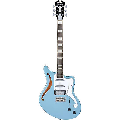 D'Angelico Premier Series Bedford SH Limited-Edition Electric Guitar With Tremolo Navy Blue