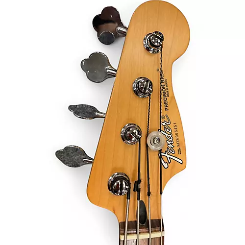 Used Fender 60th Anniversary Precision Bass Inca Silver Electric Bass Guitar Inca Silver