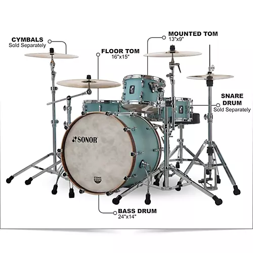 Open-Box SONOR SQ1 3-Piece Shell Pack With 24