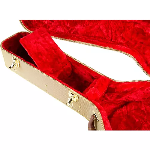 Musician's Gear Deluxe Dreadnought Case Black