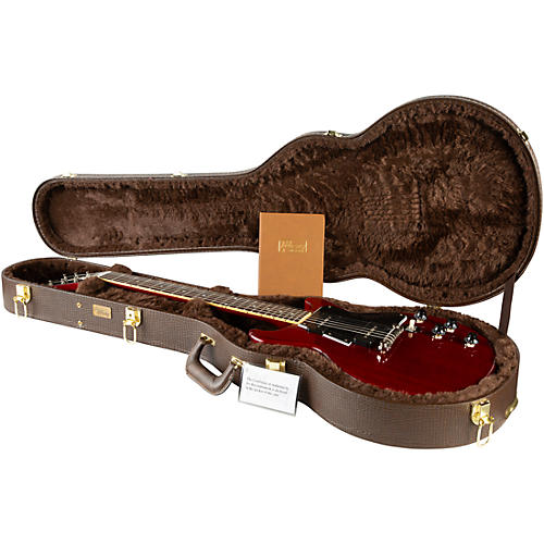 Gibson Custom 1960 Les Paul Special Double-Cut Electric Guitar VOS Cherry Red