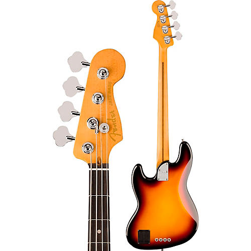 Fender American Ultra II Jazz Bass Ebony Fingerboard Noble Blue