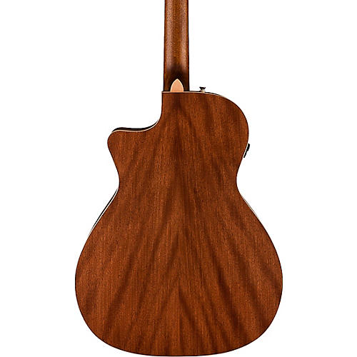 Fender California Newporter Special All-Mahogany Acoustic-Electric Guitar Honey Burst