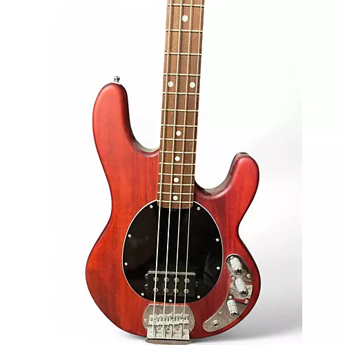 Used Sterling by Music Man STINGRAY SUB SERIES Dakota Red Electric Bass Guitar Dakota Red