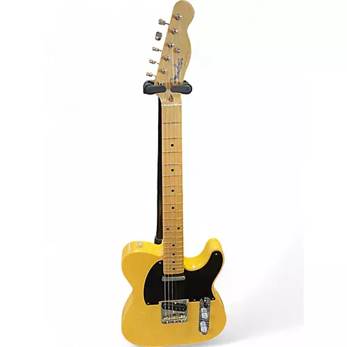 Used Fender pure vintage 52 telecaster Butterscotch Solid Body Electric Guitar Butterscotch