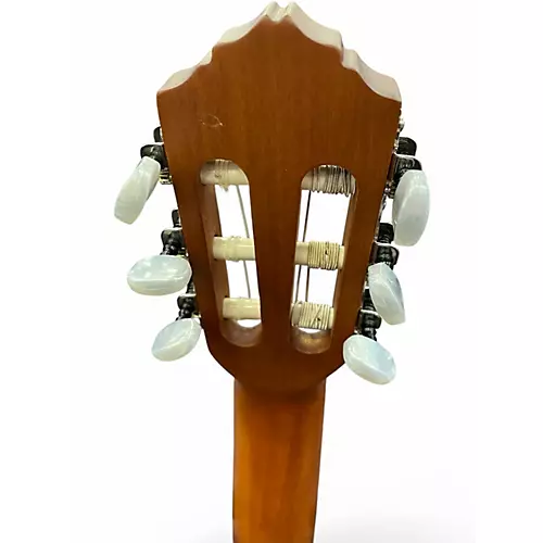 Used Ortega RQ Natural Classical Acoustic Electric Guitar Natural