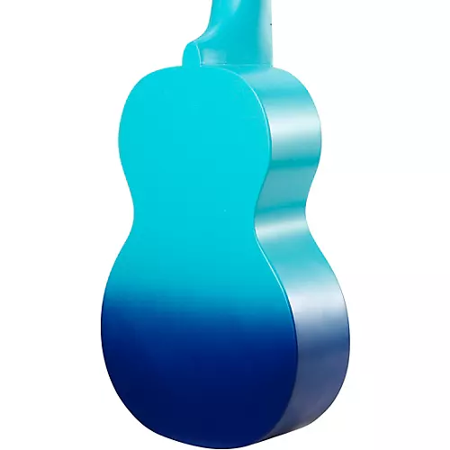 Mahalo Hibiscus Flower Soprano Ukulele Orange