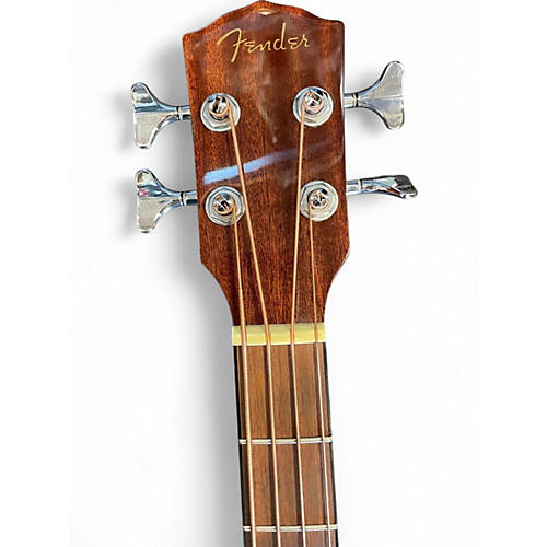 Used Fender cb-60sce Natural Acoustic Bass Guitar Natural