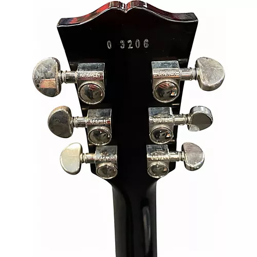 Used Gibson custom shop les paul special double cut trans black Solid Body Electric Guitar trans black