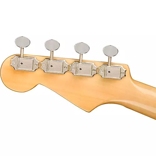 Fender Fullerton Stratocaster Acoustic-Electric Ukulele Black