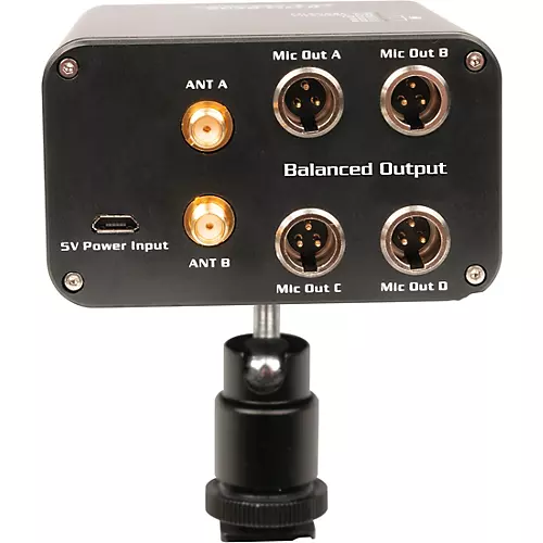 VocoPro FIELD-QUAD-B Portable 4 Lavalier Field/Camera-Mountable Wireless Microphone System, 902-927.2mHz Band 12