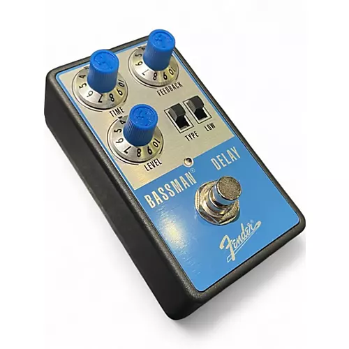Used Fender BASSMAN DELAY Effect Pedal