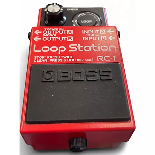 Used BOSS RC1 Loop Station Pedal