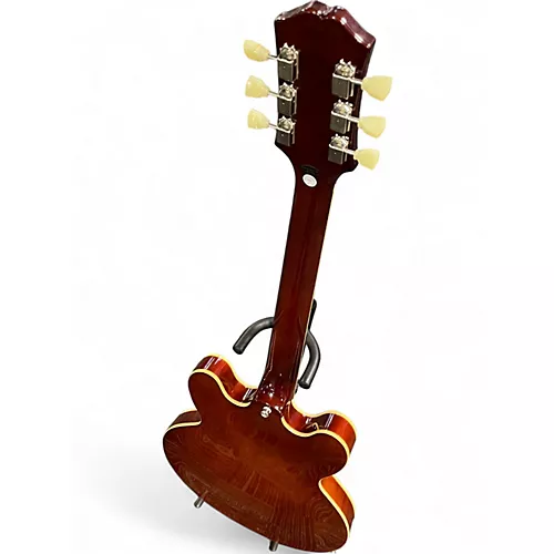 Used Epiphone inspired by gibson 335 ice tea Hollow Body Electric Guitar ice tea