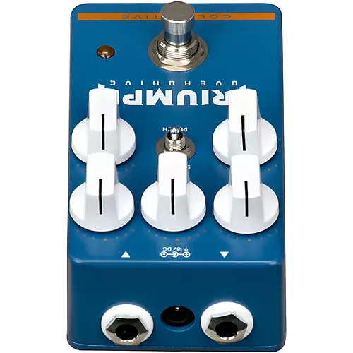 Wampler Collective Triumph Overdrive Effects Pedal Blue