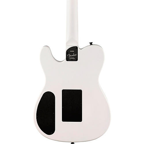 Fender Jack White Signature Triplesonic Limited-Edition Acoustasonic Telecaster Acoustic-Electric Guitar Arctic White