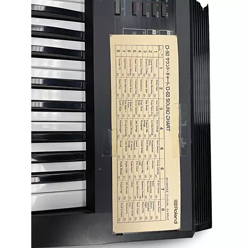 Used Roland D-50 Synthesizer
