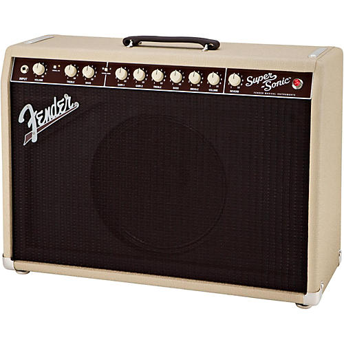 Fender Super-Sonic 22 22W 1x12 Tube Guitar Combo Amp Blonde