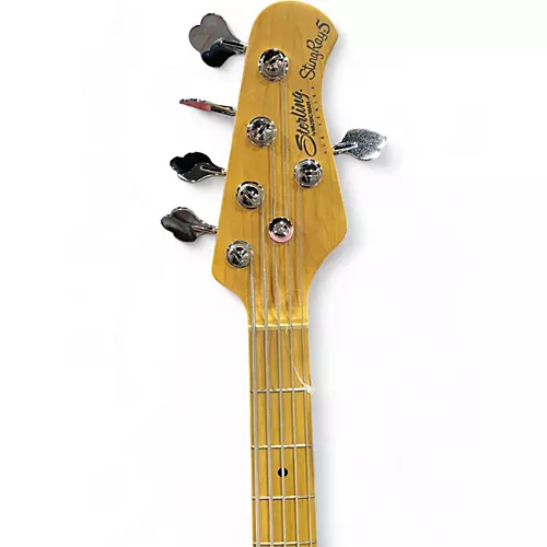 Used Sterling by Music Man Stingray 5 Black Electric Bass Guitar Black