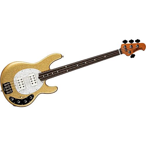 Ernie Ball Music Man StingRay Special HH Electric Bass Guitar Black and Chrome