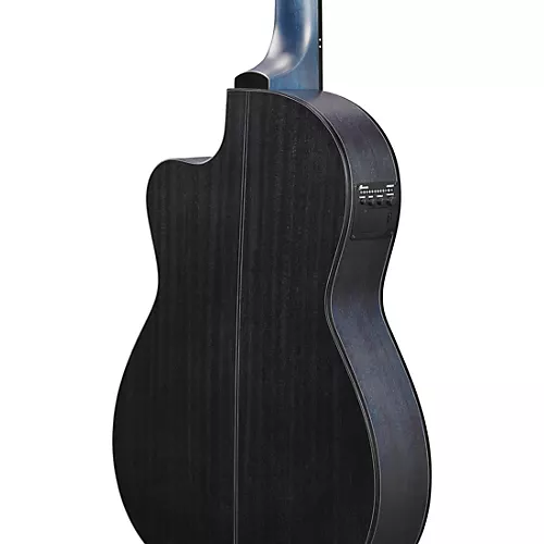 Ibanez GA5MHTCE Classical Nylon-String Acoustic-Electric Guitar Blue Berry