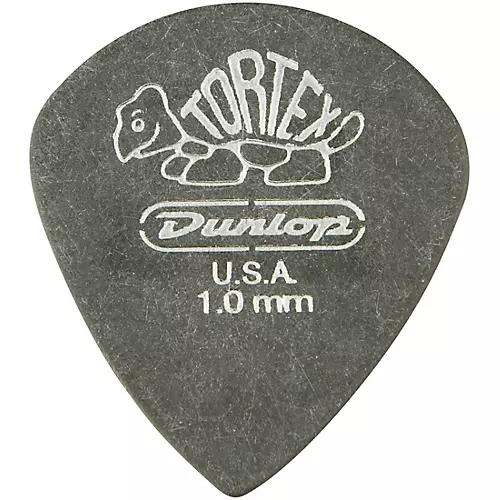 Dunlop Tortex Pitch Black Jazz Guitar Picks 1 Dozen 1.5 mm 12 Pack