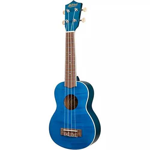 Mitchell MU45F Exotic Soprano Ukulele Flamed Maple Cherry