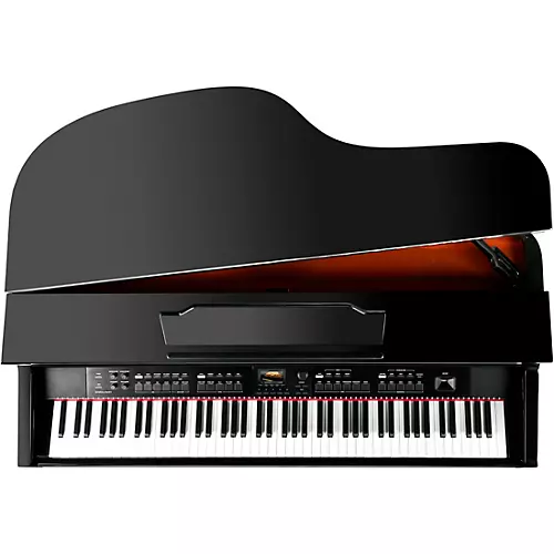 Williams Symphony Grand II Digital Micro Grand Piano With Bench Mahogany Red 88 Key