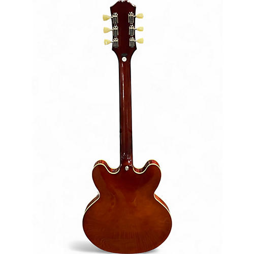 Used Epiphone inspired by gibson 335 ice tea Hollow Body Electric Guitar ice tea