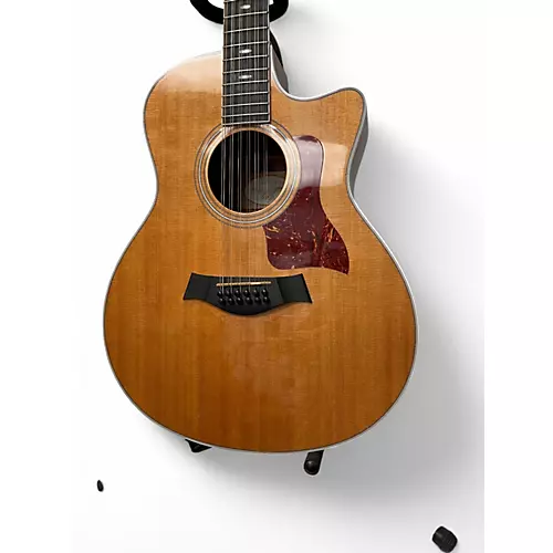 Used Taylor 456CE Natural 12 String Acoustic Electric Guitar Natural