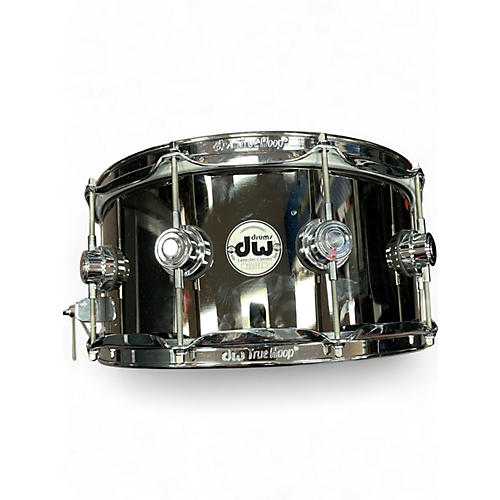 Used DW 14X6.5 Collector's Series Snare Chrome Drum Chrome 213