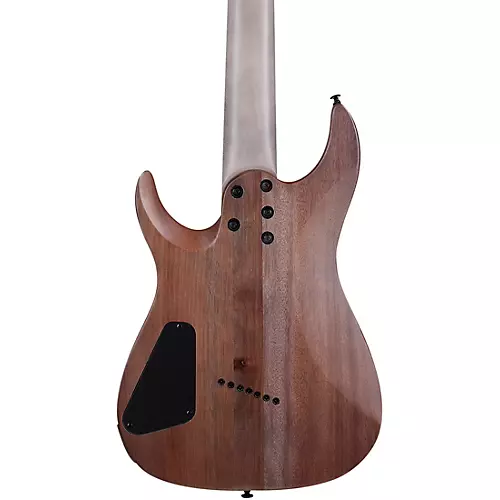 Schecter Guitar Research Omen Elite-7 MS Electric Guitar See-Thru Blue Burst