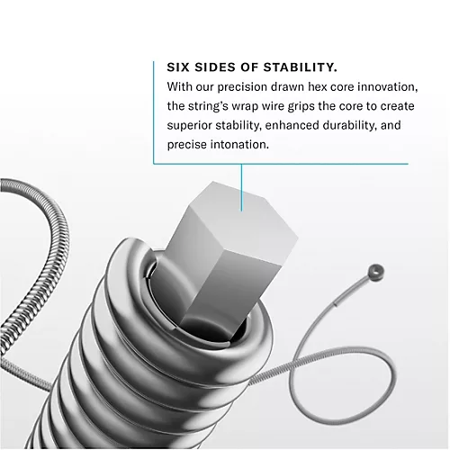 D'Addario EXL120BT Balanced Tension X-Lite Electric Guitar Strings Single-Pack