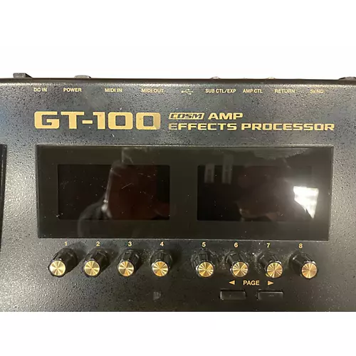 Used BOSS GT100 Effect Processor