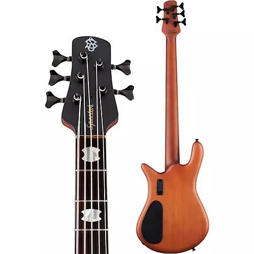 Spector Euro 5 LX 5 String Neck Through Electric Bass Black Stain Matte