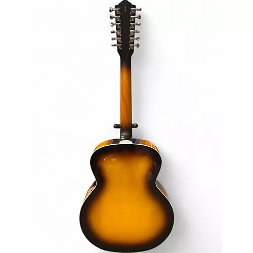 Used Guild F-2512E Antique Sunburst 12 String Acoustic Guitar Antique Sunburst
