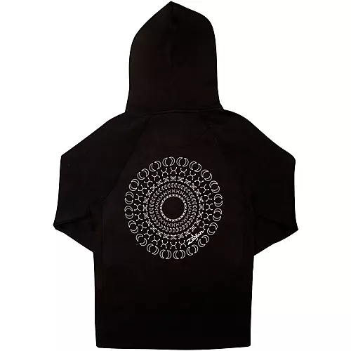 Zildjian Limited Edition 400th Anniversary Zip Up Hoodie X Large Black