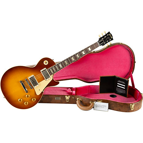 Gibson Custom 1958 Les Paul Standard Reissue VOS Electric Guitar Bourbon Burst