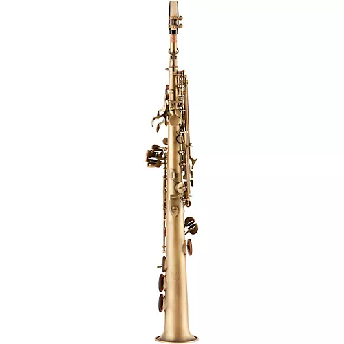 Allora ASPS-550 Paris Series Straight Soprano Sax Antique Matte Antique Matte Keys